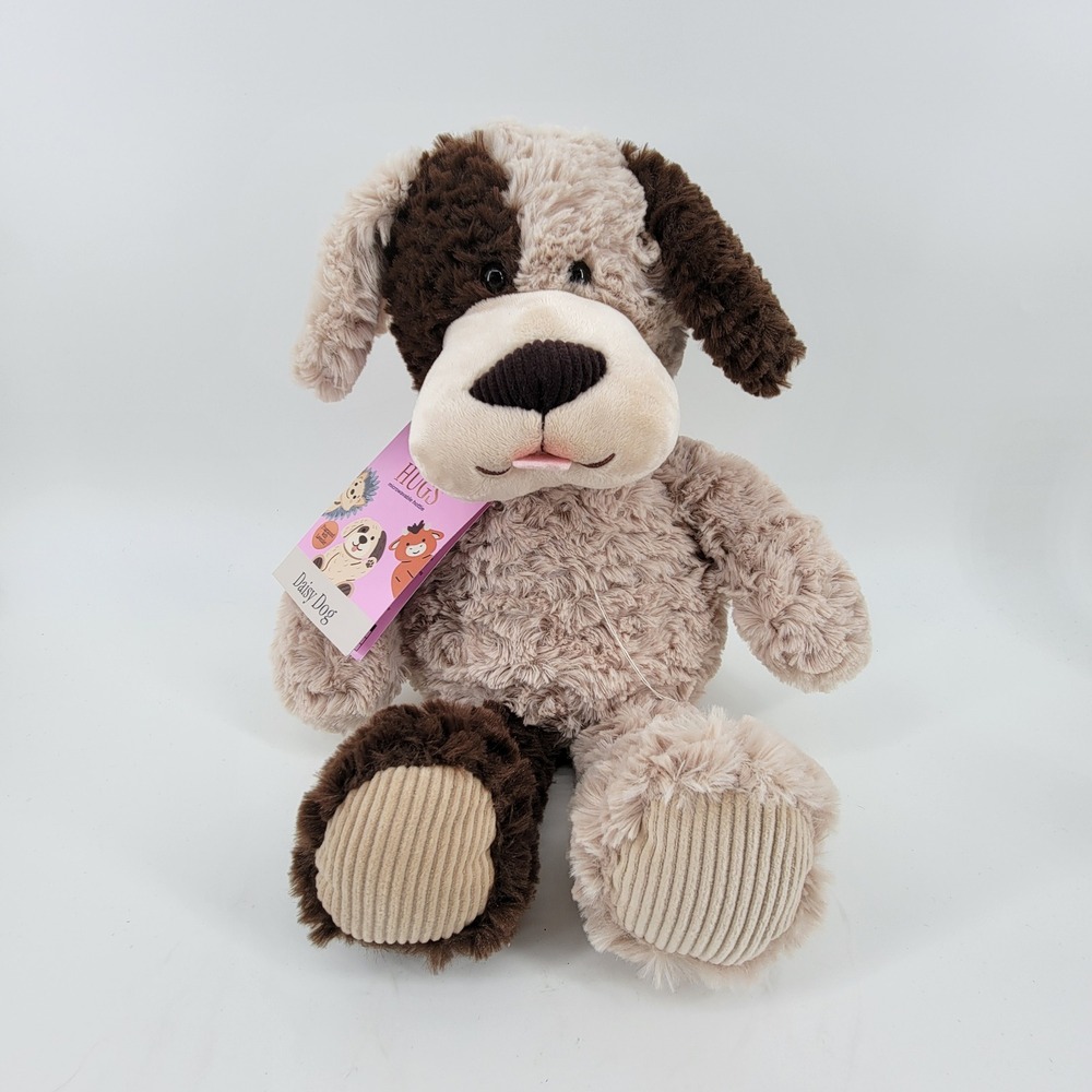 Aroma Home Hot Hugs Daisy Dog Kids Small Brown Microwaveable Lavender Plush